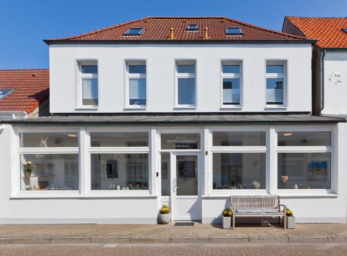 Haus Menno Janssen - Doppelzimmer Norderney Buitenkant foto